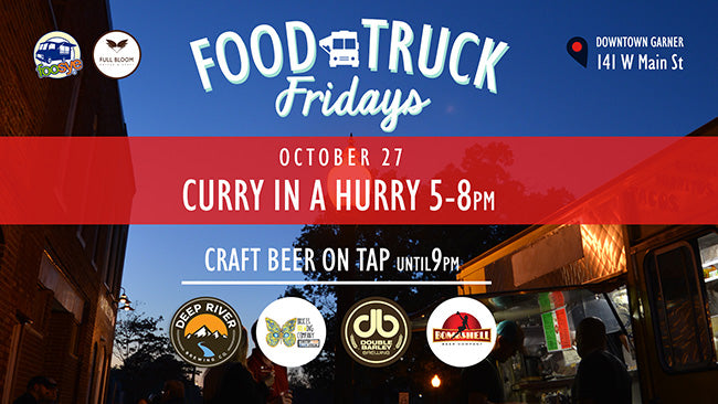 No need to worry...Curry in a Hurry Food Truck will be here!