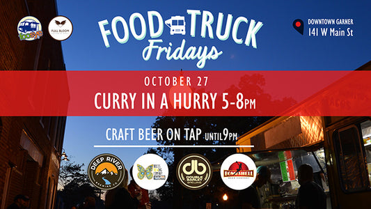 No need to worry...Curry in a Hurry Food Truck will be here!